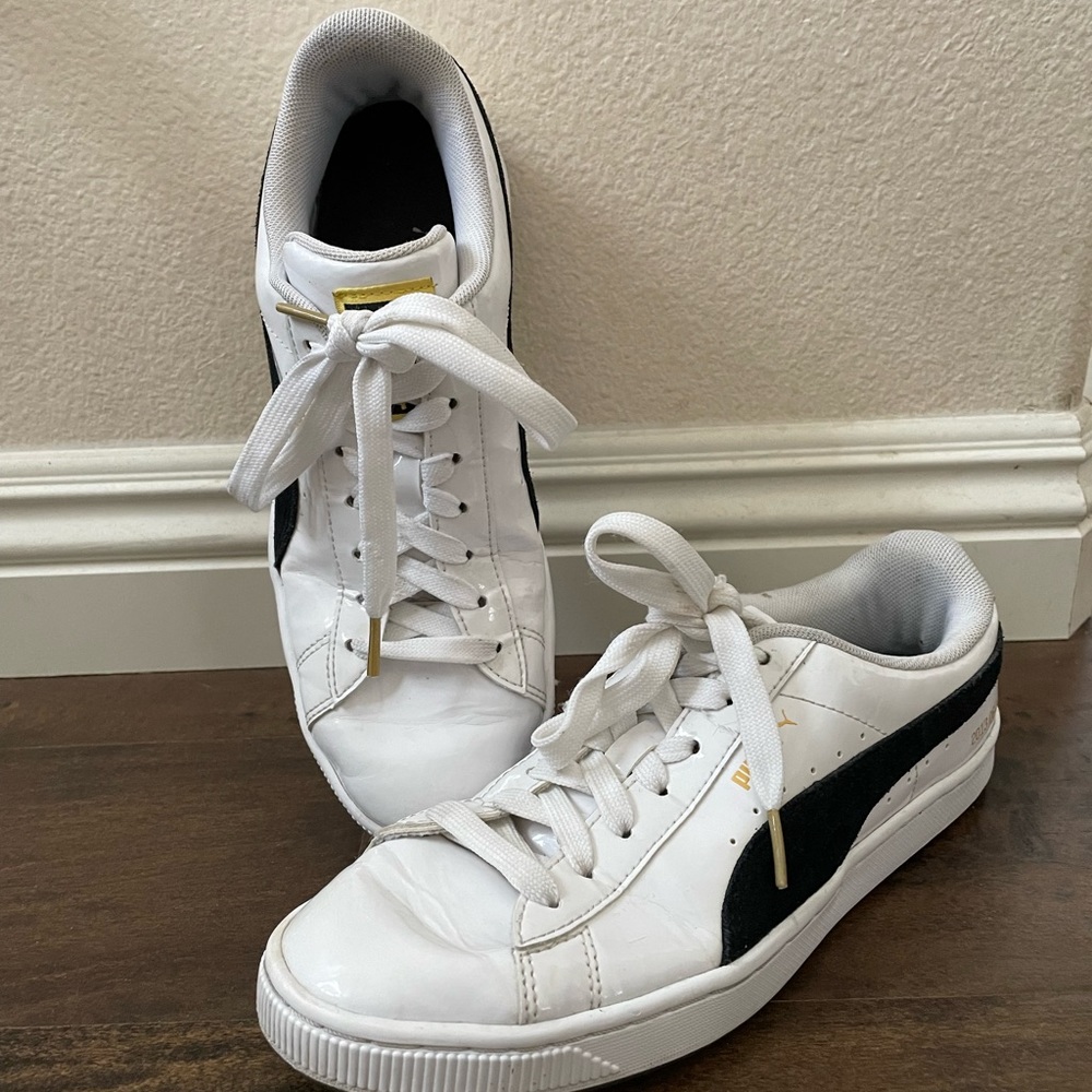 🫰🏻 Puma x BTS Basket Patent Sneaker 💜